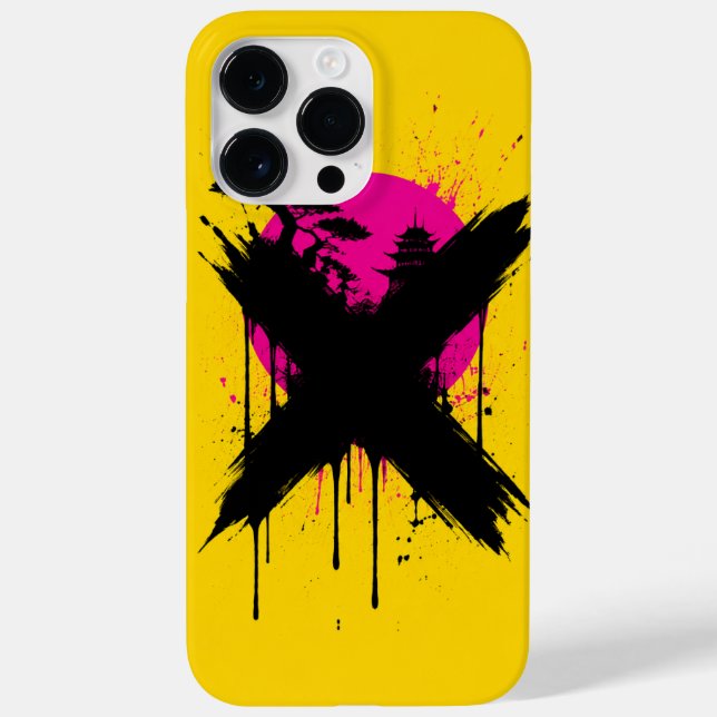 Cell Phone Case - Yellow Spot v1.08 (Rückseite)