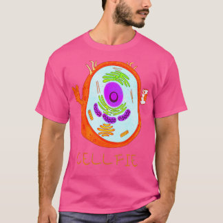 Cellfie Cell Selfie Science Costume Funny Hallowee T-Shirt