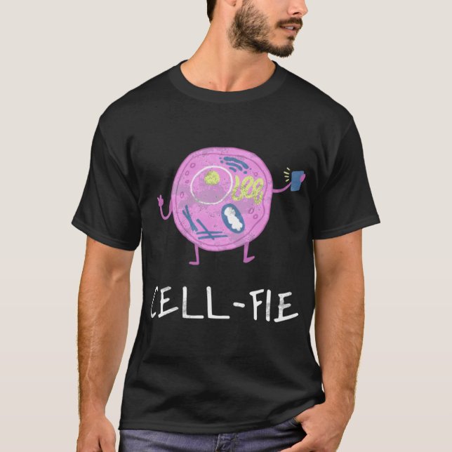 CellFie Cool Funny Biologyeacher Student Gift boy T-Shirt (Vorderseite)