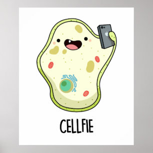 Cellfie Funny Biology Pub Poster