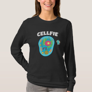 Cellfie Wissenschaft Astronomie Mathematik Chemie T-Shirt