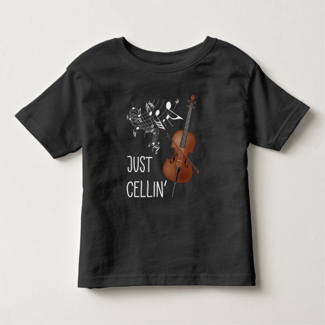 Cellist Cello String Instrument Cellist Spaß violo Kleinkind T-shirt (Vorderseite)