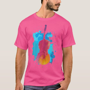 Cellist Musikinstrument Orchester Musik Cello T-Shirt