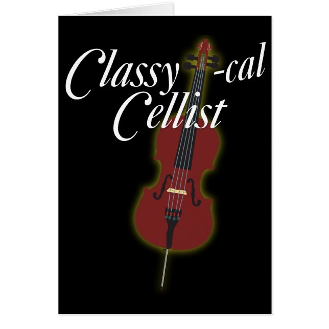 Cellist Nobel-cal (Vorne)