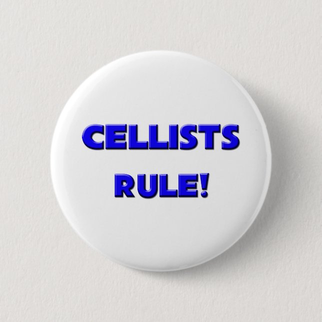 Cellist-Regel! Button (Vorderseite)