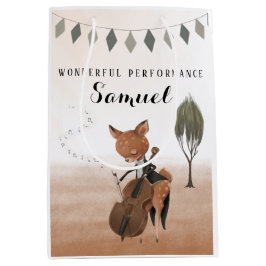 Cellist Wonderful Performance Geschenktasche Mittlere Geschenktüte