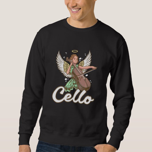 Cello Angel Cello Sweatshirt (Vorderseite)
