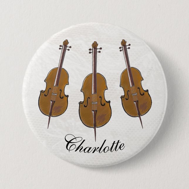 Cello badge personnalisé (Devant)