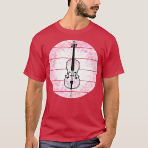 Cello-Blüten Japanische Kirschblüten Cellist Musik T-Shirt