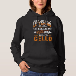 Cello Cello Spieler Cellist Cello Hoodie