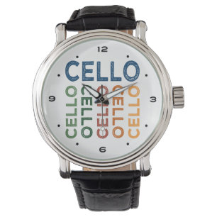 Cello Colorful Armbanduhr
