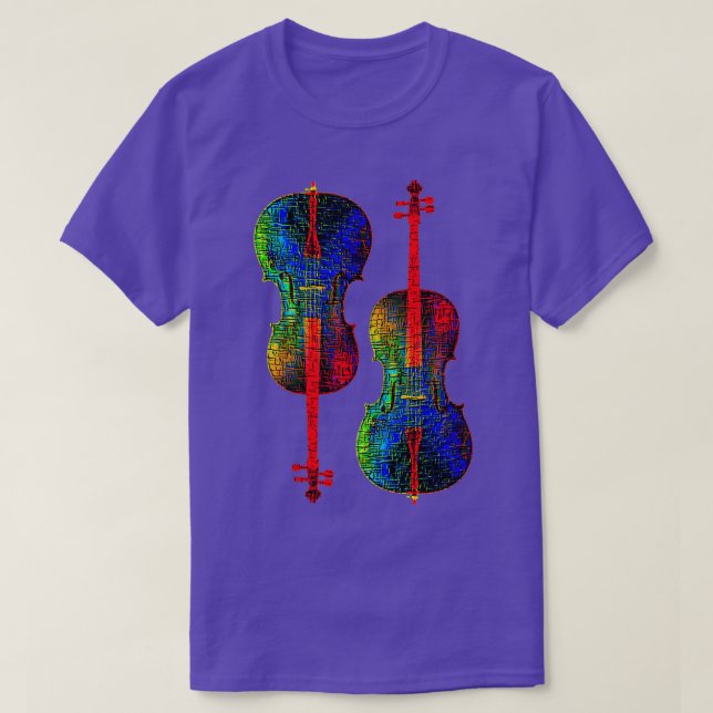 Cello Colors T-Shirt (Design vorne)