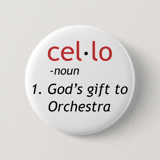 Cello Definition Button (Vorderseite)