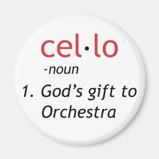 Cello Definition Magnet