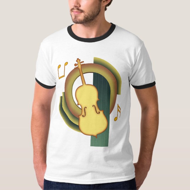 Cello-Deko T-Shirt (Vorderseite)