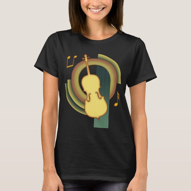 Cello-Deko T-Shirt (Vorderseite)