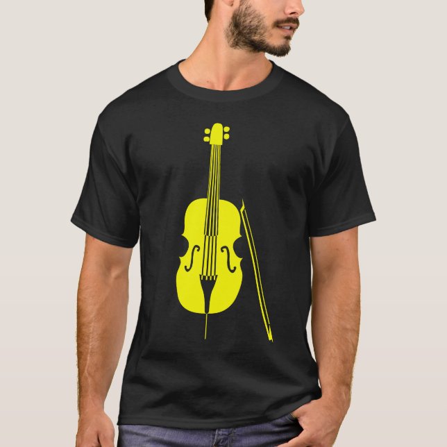 Cello - Gelb T-Shirt (Vorderseite)