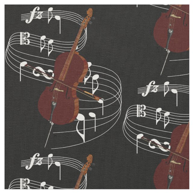 Cello-Gewebe - Dunkelheit Stoff (Nahaufnahme)