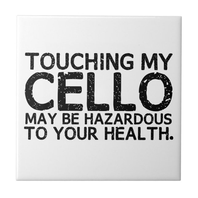 Cello Hazard Fliese (Vorderseite)