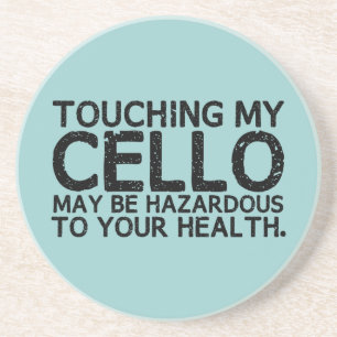 Cello Hazard Getränkeuntersetzer