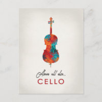 Cello - Helle, farbenfrohe Musik