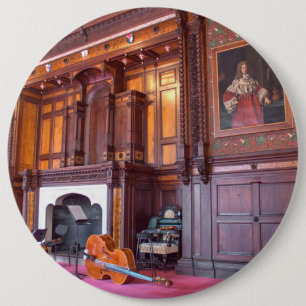 Cello im Staat Button