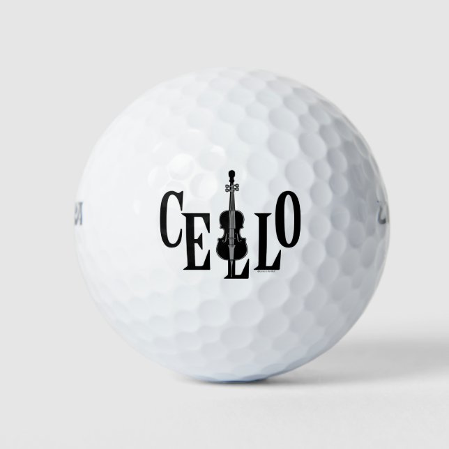 Cello in Cello Golfball (Vorderseite)