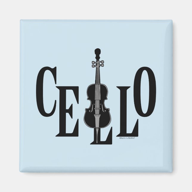 Cello in Cello Magnet (Vorne)