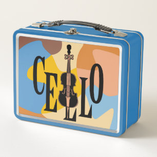 Cello in Cello Metall Brotdose