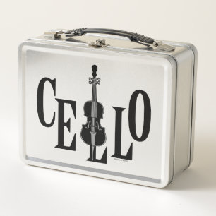 Cello in Cello Metall Brotdose