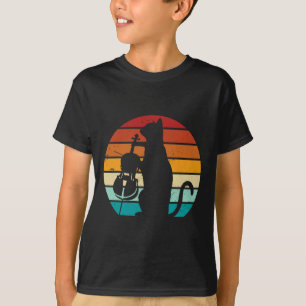 Cello-Katze-Meme Anstößige Memes Lustige Katzenlie T-Shirt