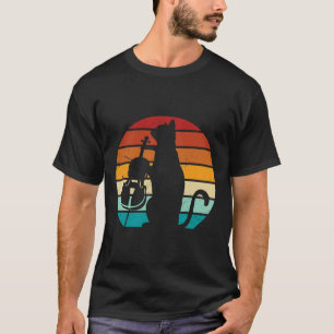 Cello-Katzen-Meme Beleidigende Memes Lustige Katze T-Shirt