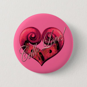 Cello-Liebe Button
