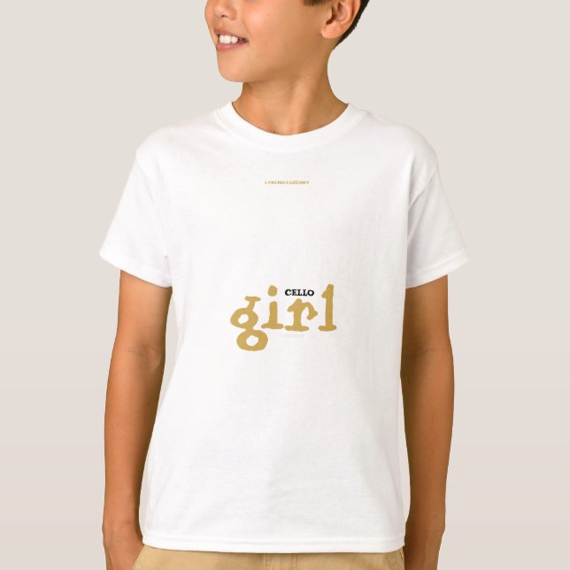 CELLO-Mädchen T-Shirt (Vorderseite)
