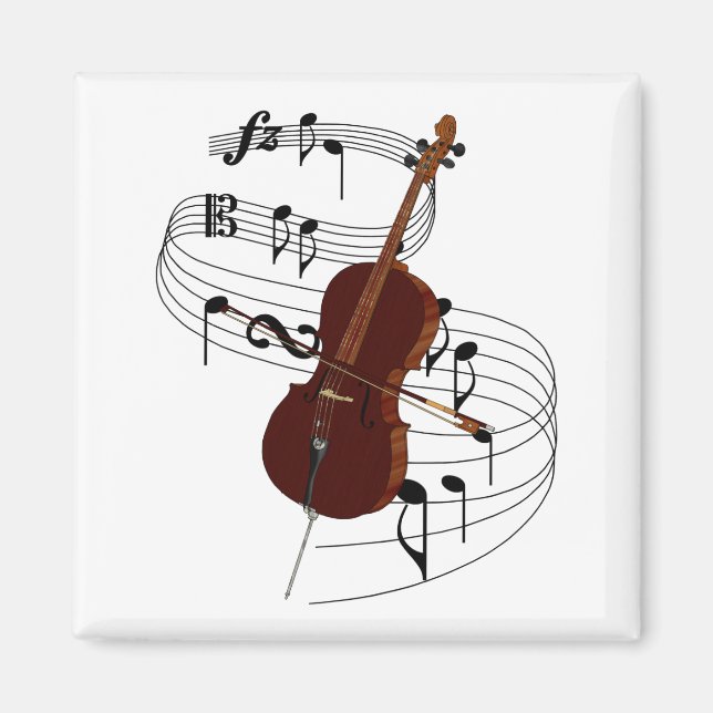 Cello Magnet (Vorne)