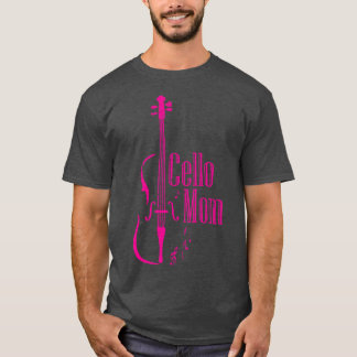 Cello Mama Cellist Geschenk Idee T-Shirt