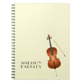 Cello Musician Music Teacher String Orchestra Notizblock