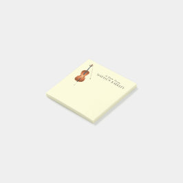 Cello Musician Music Teacher String Orchestra Post-it Klebezettel