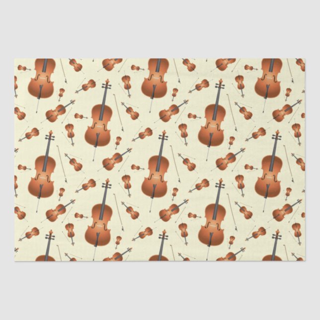 Cello Musician Music Teacher String Orchestra Seidenpapier (Vorderseite)