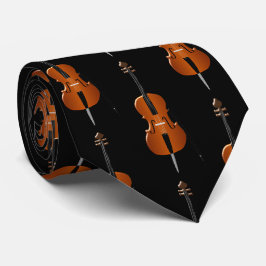Cello Musikalinstrument Design Krawatte