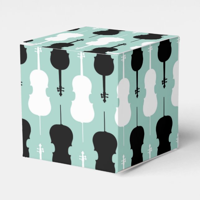 Cello Pattern Geschenkschachtel (Vorderseite)