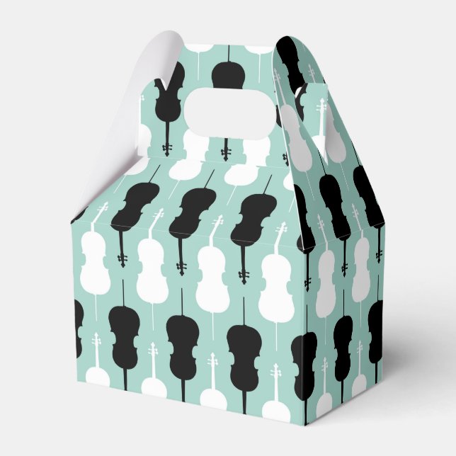 Cello Pattern Geschenkschachtel (Vorderseite)