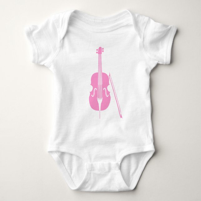 Cello - Pink Baby Strampler (Vorderseite)