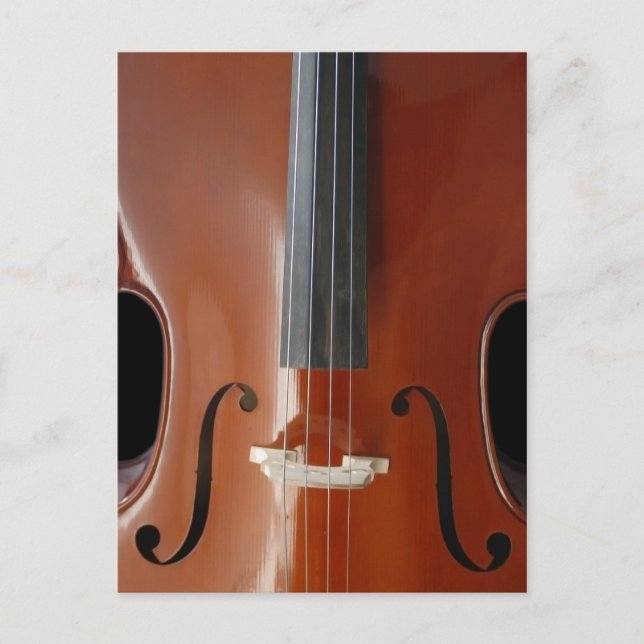 Cello Postcard Postkarte (Vorderseite)