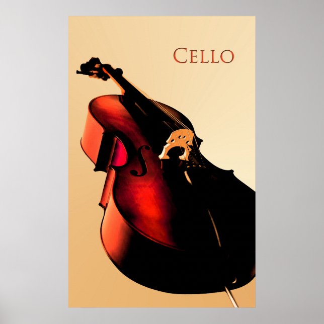 Cello Poster (Vorne)