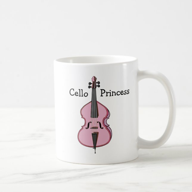 Cello-Prinzessin Kaffeetasse (Rechts)