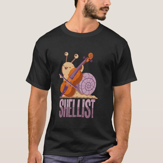 Cello Pun T-Shirt (Vorderseite)