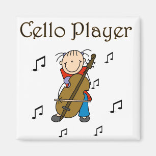 Cello-Spieler-Magnet Magnet