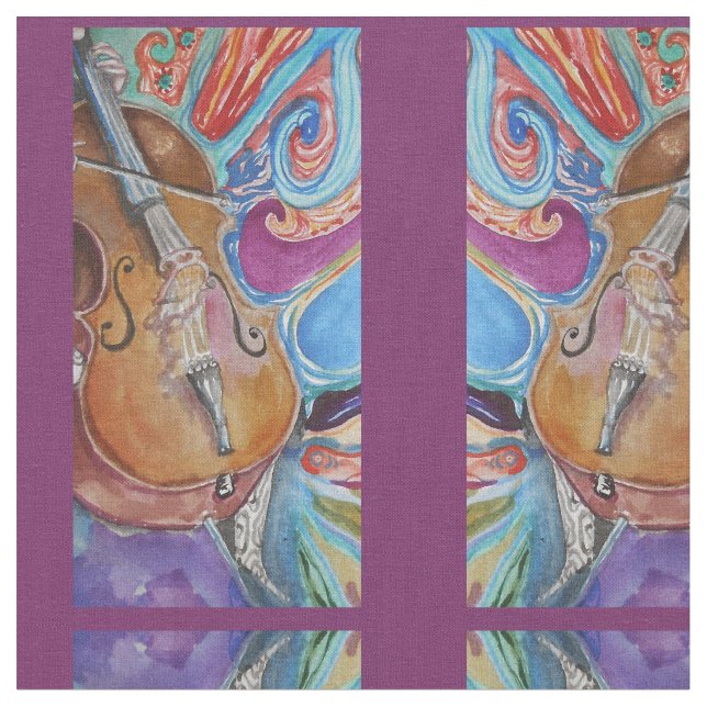 Cello Stoff (Nahaufnahme)