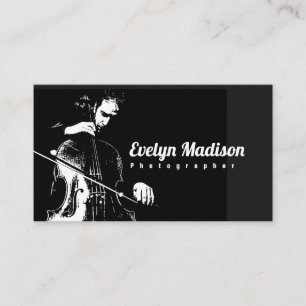 Cello-Streichinstrument h63873 Visitenkarte